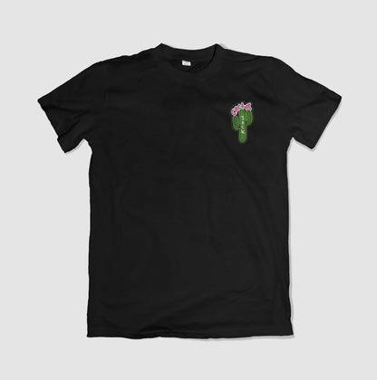 Maison  – Cactus Jack Embroidered T-Shirt – Black